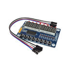 Factory Outlet DC 12V 8-Bit Digital LED Tube Arduino Sensor Module 8-Bit TM1638 Module Key Display