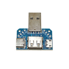 Multiple USB Adapter Micro USB Board Male To Female 4P Type C USB Converter